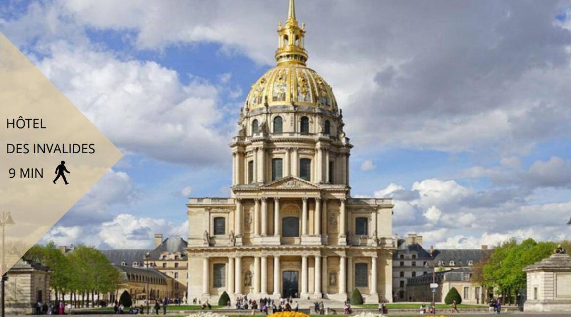 Appartement De Standing 5 - Tour Eiffel/Invalides Paris Ngoại thất bức ảnh
