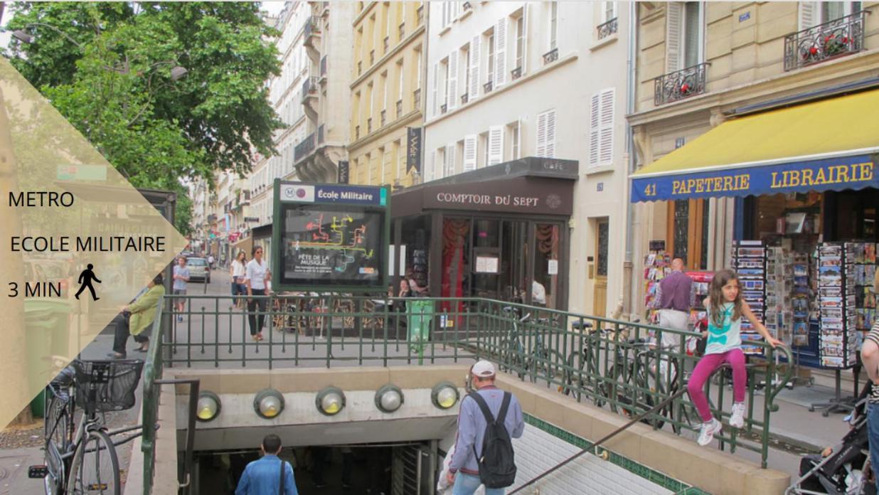 Appartement De Standing 5 - Tour Eiffel/Invalides Paris Ngoại thất bức ảnh
